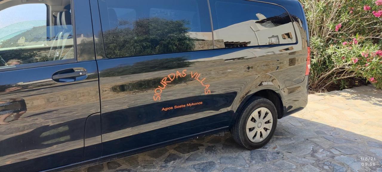 Siourdas Mykonos Villas Agios Sostis  Bagian luar foto