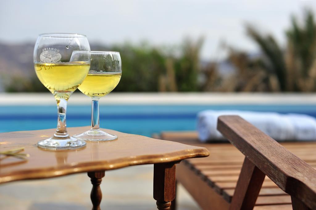 Siourdas Mykonos Villas Agios Sostis  Bagian luar foto