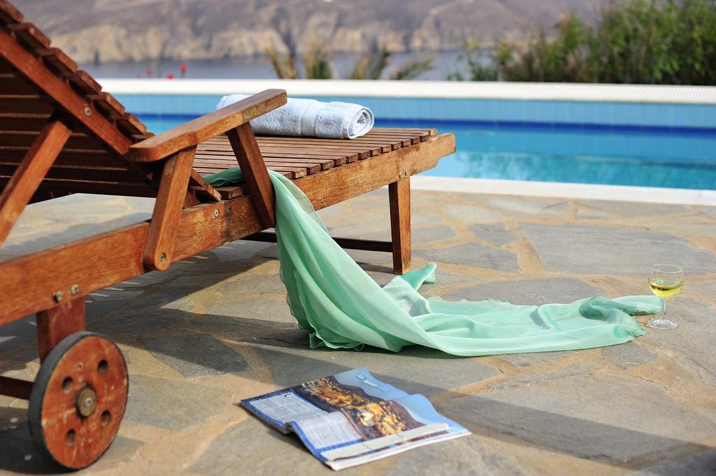 Siourdas Mykonos Villas Agios Sostis  Bagian luar foto