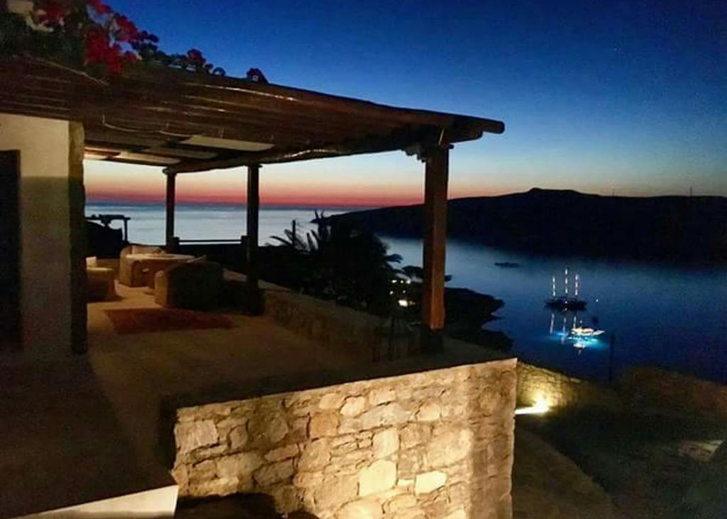 Siourdas Mykonos Villas Agios Sostis  Bagian luar foto