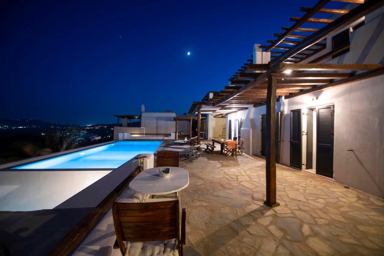 Siourdas Mykonos Villas Agios Sostis  Bagian luar foto