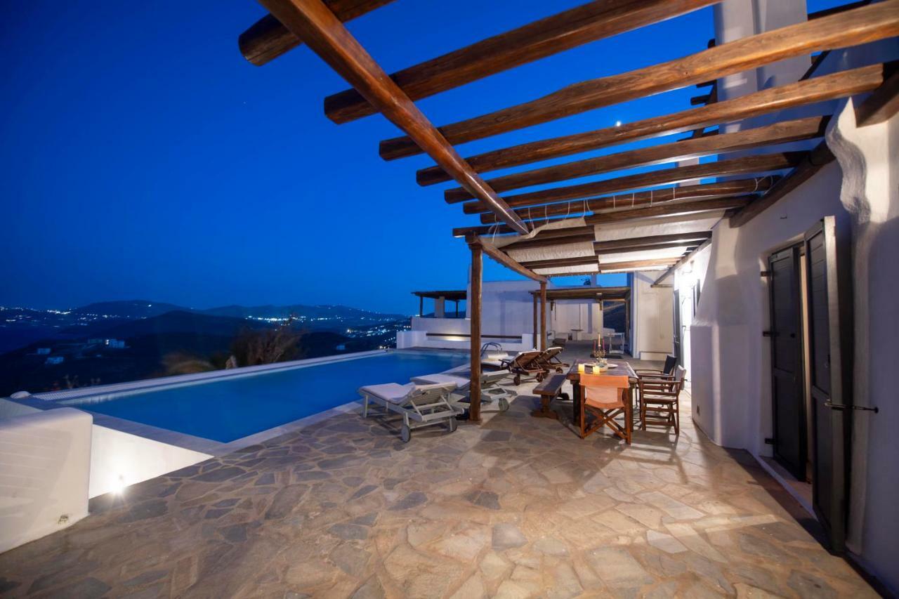 Siourdas Mykonos Villas Agios Sostis  Bagian luar foto
