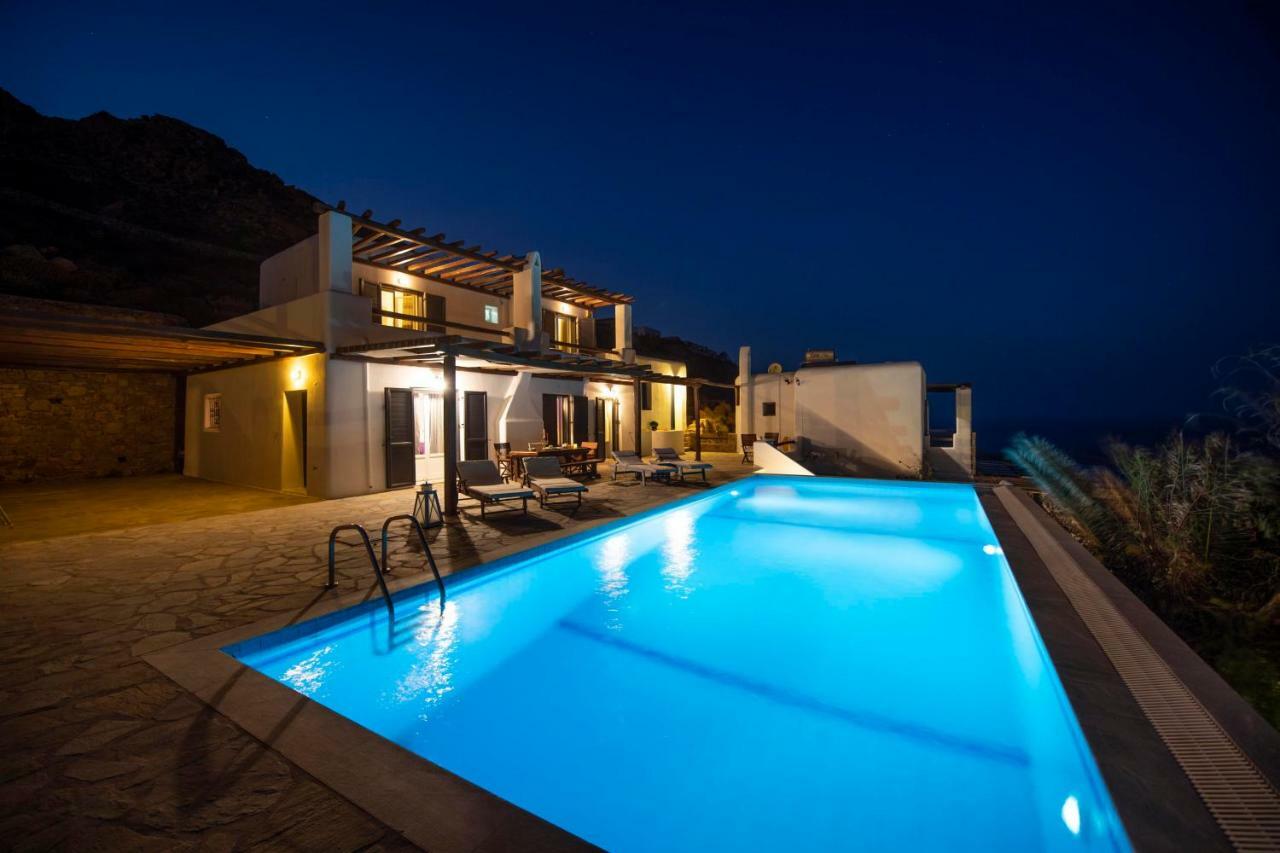 Siourdas Mykonos Villas Agios Sostis  Bagian luar foto