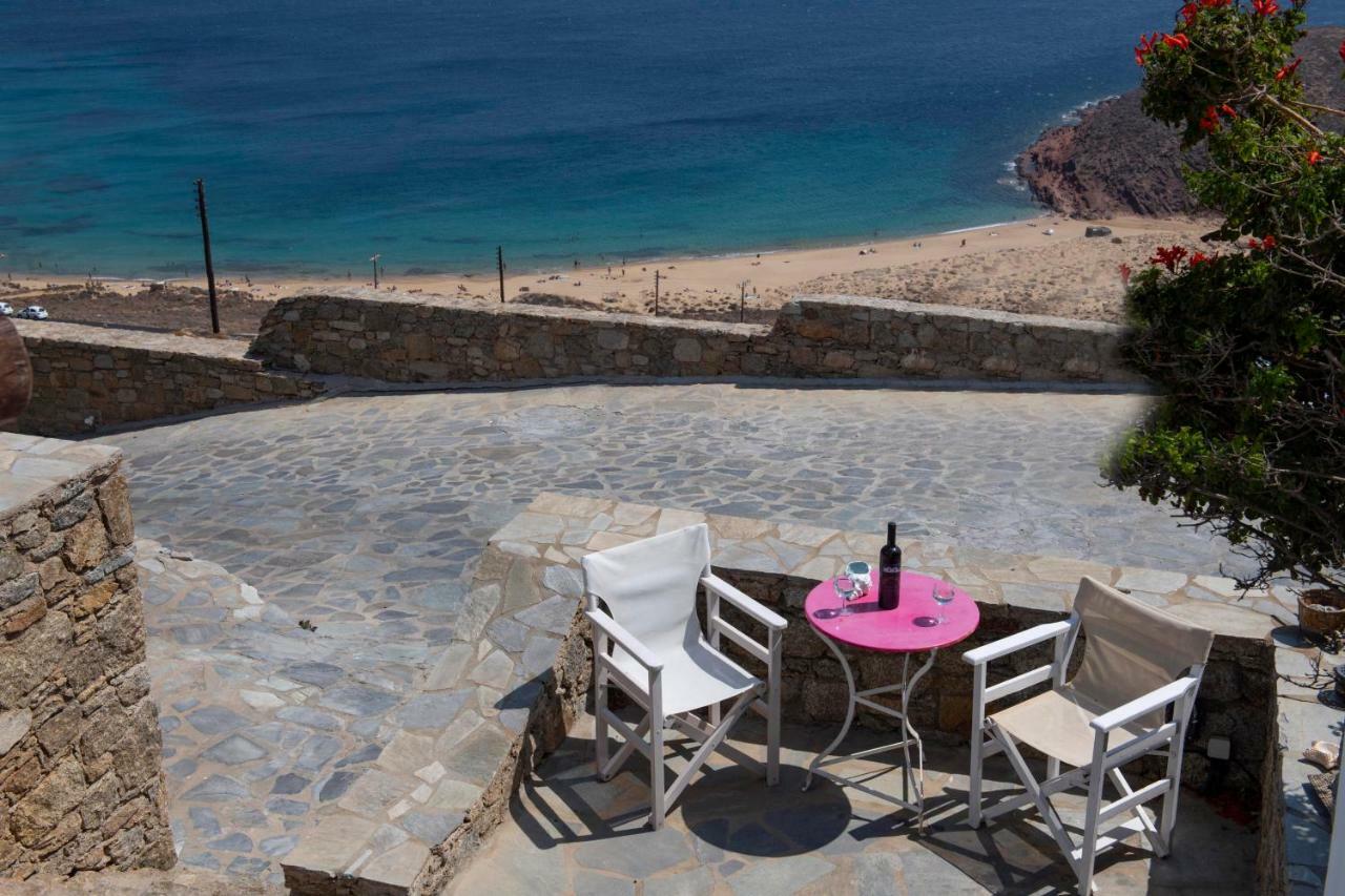 Siourdas Mykonos Villas Agios Sostis  Bagian luar foto