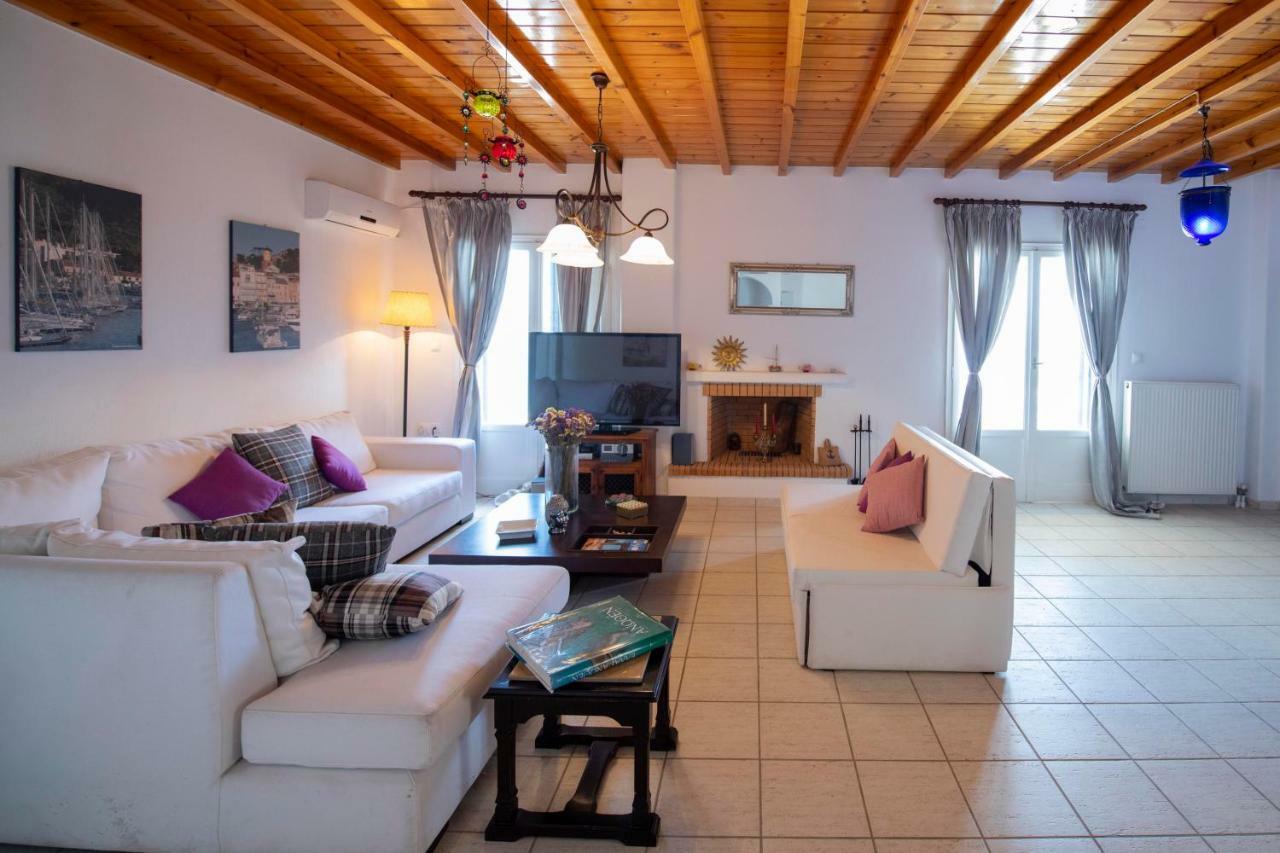 Siourdas Mykonos Villas Agios Sostis  Bagian luar foto