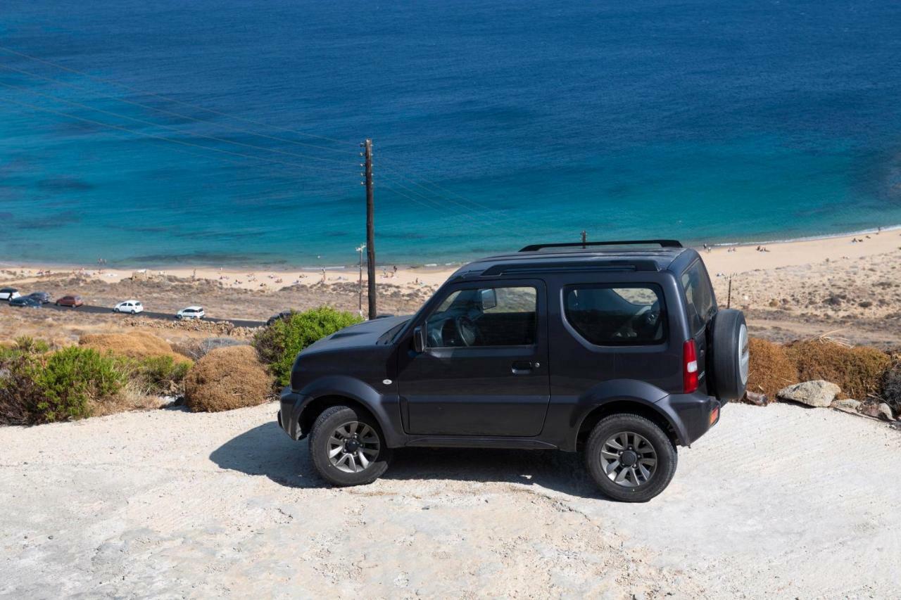 Siourdas Mykonos Villas Agios Sostis  Bagian luar foto