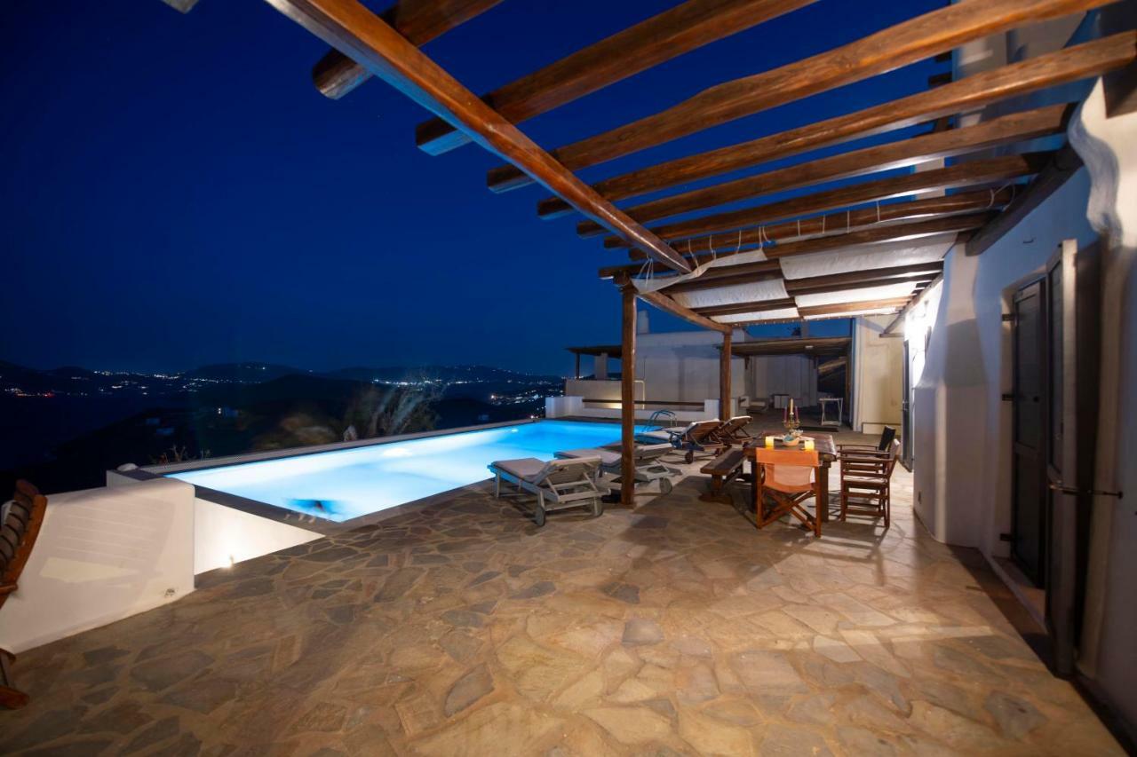 Siourdas Mykonos Villas Agios Sostis  Bagian luar foto