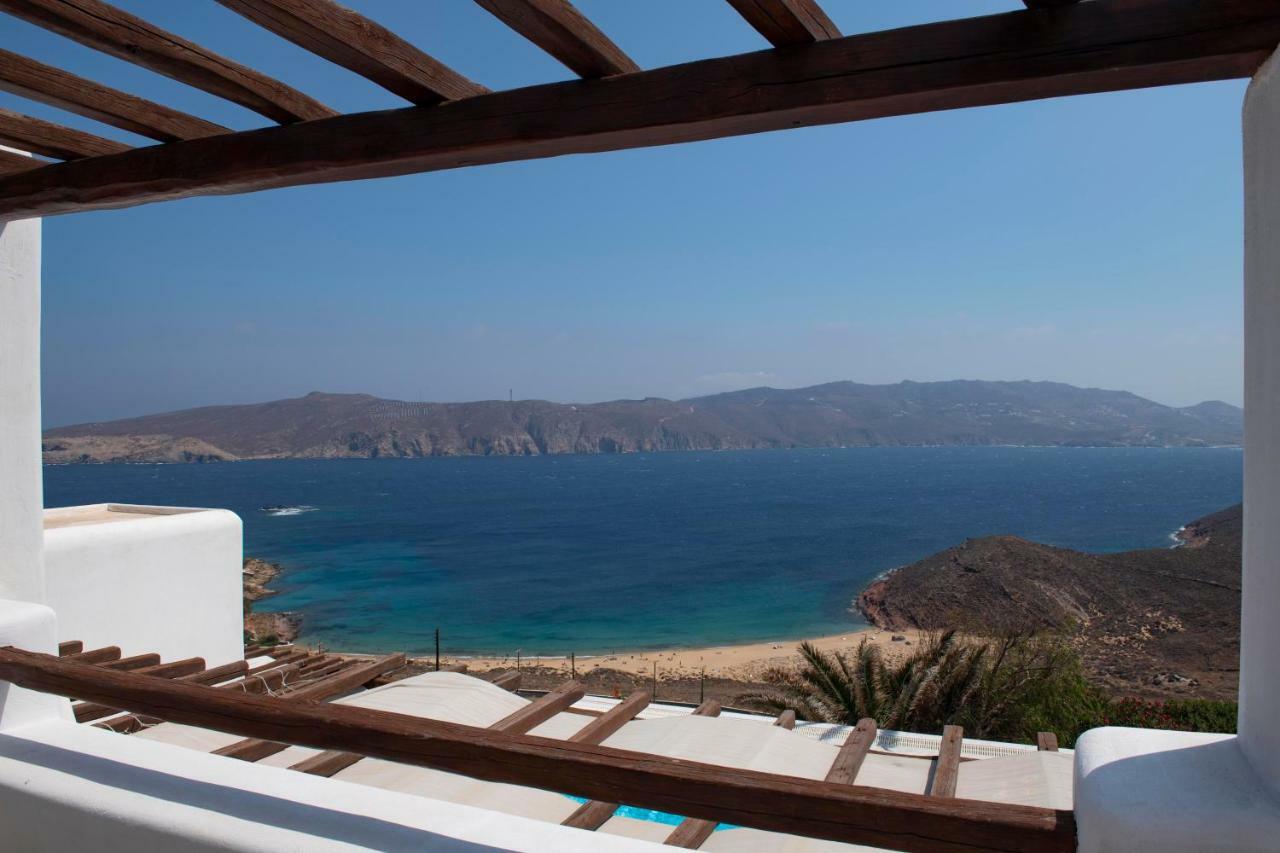 Siourdas Mykonos Villas Agios Sostis  Bagian luar foto
